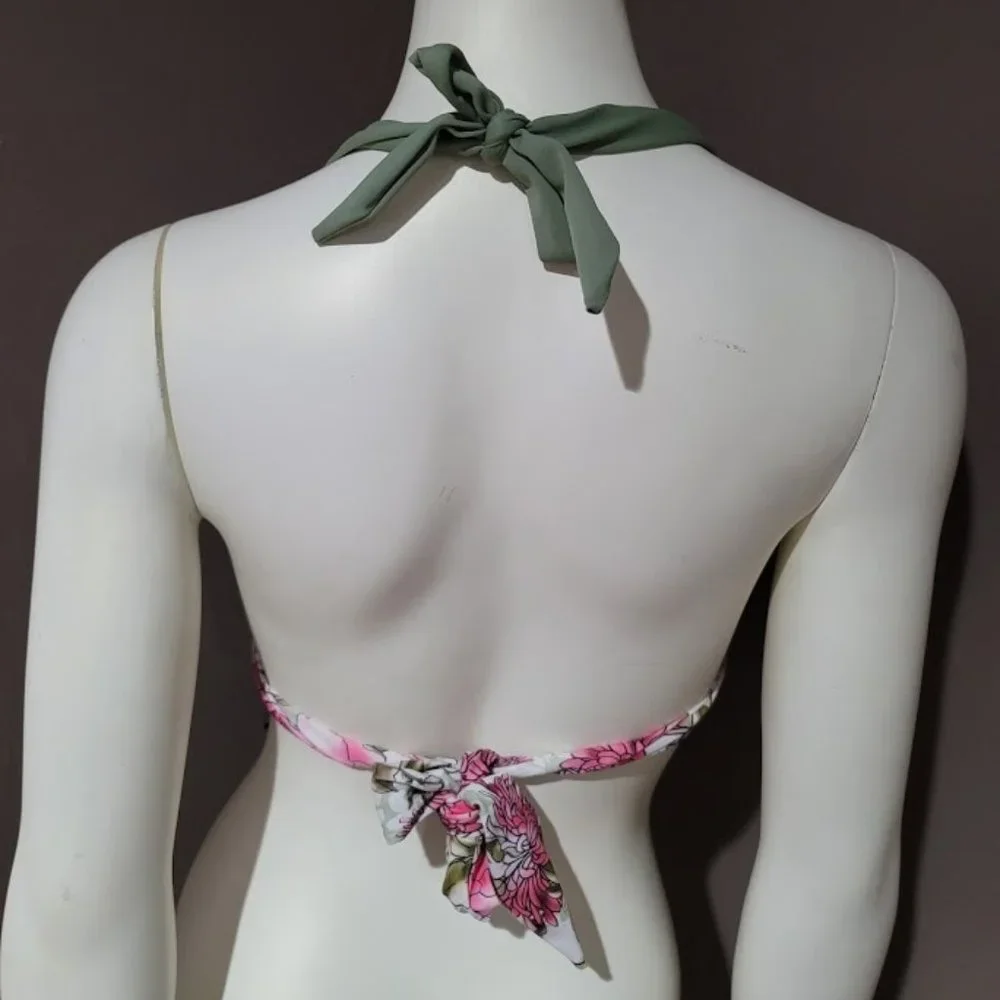 Mossimo Ring Halter Triangle Bikini Top - Picture 4 of 6